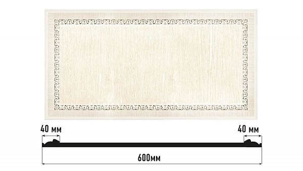 Декоративное панно DECOMASTER D3060-7D (600*300*18мм)