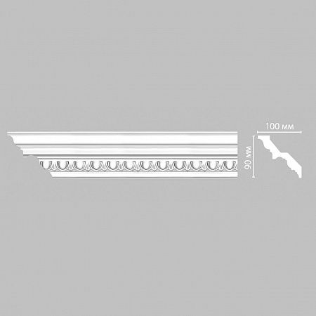 Плинтус потолочный с рисунком DECOMASTER DT-9808 (90*100*2400мм)