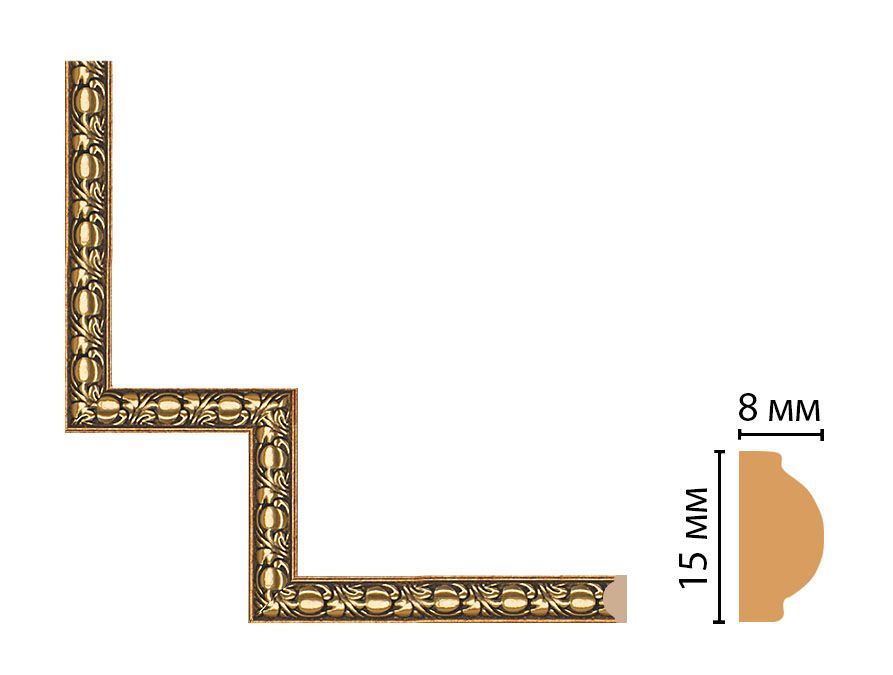 Декоративный угловой элемент DECOMASTER 130C-1-57 (200*200мм)