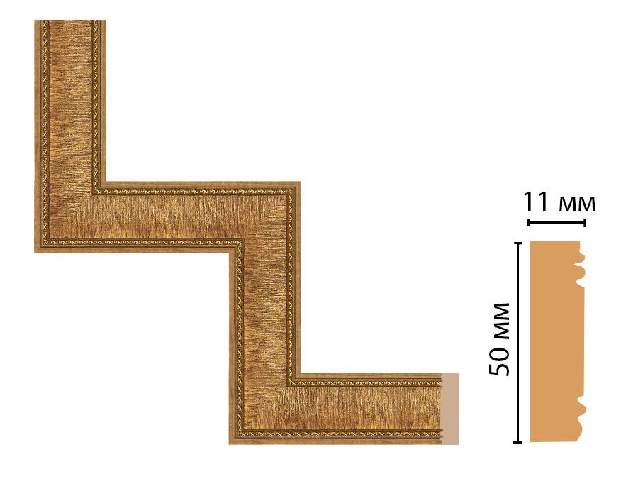 Декоративный угловой элемент DECOMASTER 156-1-4 (300*300мм)