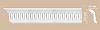 Плинтус потолочный с рисунком DECOMASTER DT-9813F гибкий (100*60*2400мм)