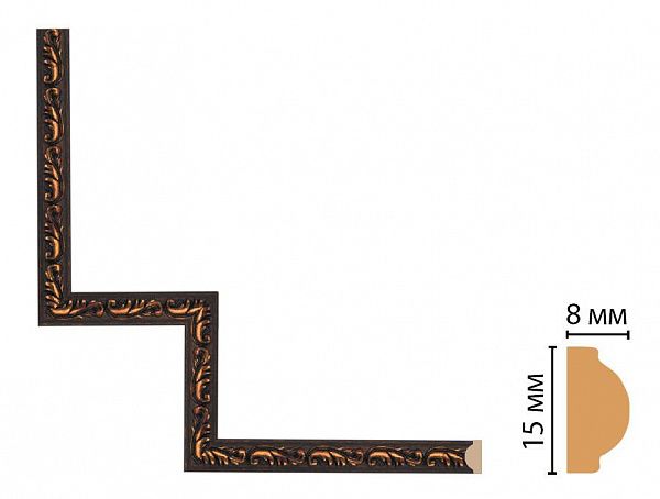 Декоративный угловой элемент DECOMASTER 130-1-966 (200*200мм)