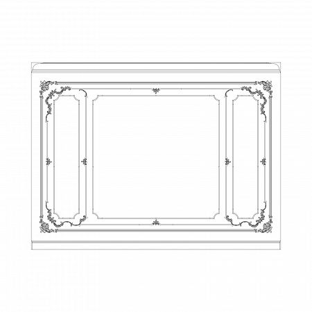 Стена RODECOR Рококо Захаржевский Ф3 77313RC (3000*4000), компл