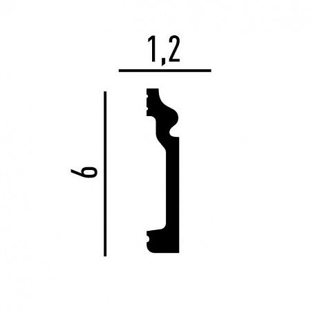 Плинтус напольный P156