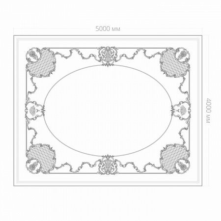 Готовое решение RODECOR Барокко Арайя Ф2 99302BR, компл