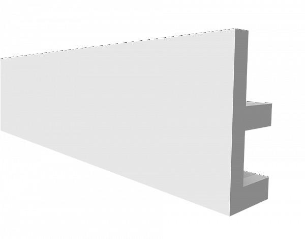 DD617 Молдинг для отделки стен с отражателем 50х20x2000мм