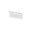 Плинтус потолочный МДФ грунтованный под покраску К 2.33.12 Ликорн 24х24 мм