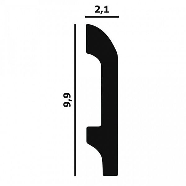 Плинтус напольный P41