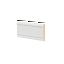 Молдинг настенный МДФ грунтованный под покраску М 5.47.10 Ликорн 47x10 мм
