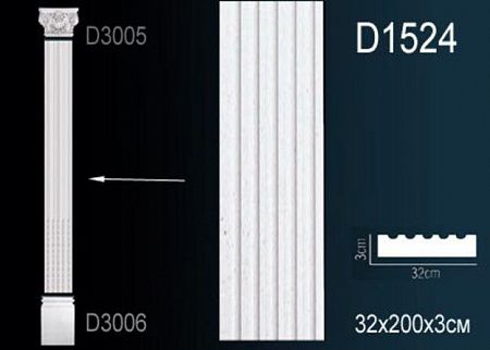 Тело пилястры D1524