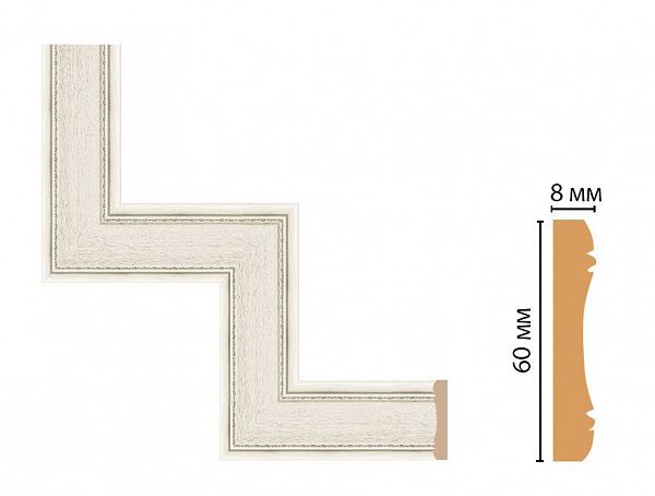 Декоративный угловой элемент DECOMASTER 185-1-15 (300*300мм)