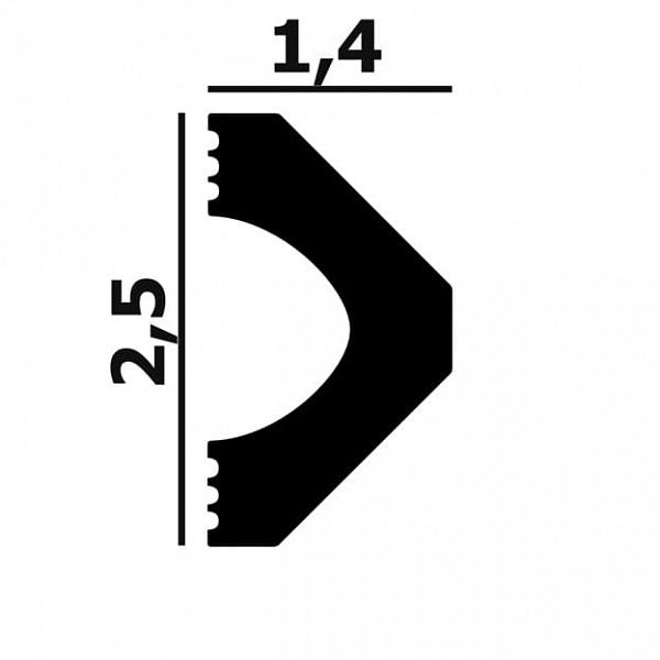 Молдинг P134-2800