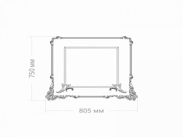 Узел RODECOR Рококо Растрелли Ф2 66060RC (750*805), компл