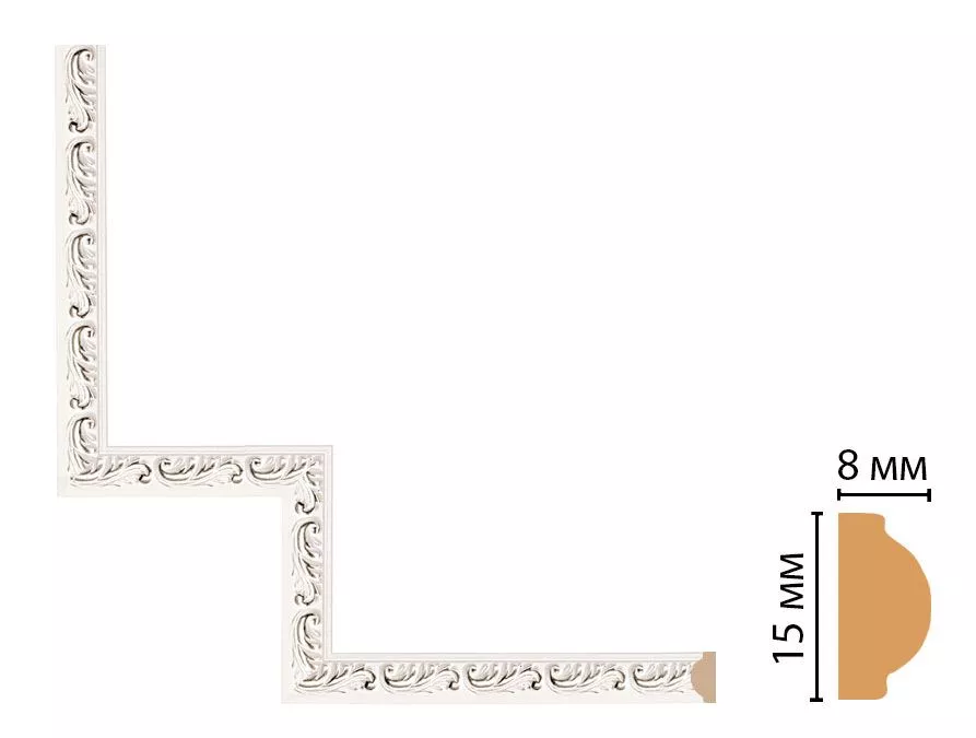 Декоративный угловой элемент DECOMASTER 130-1-60 (200*200мм)