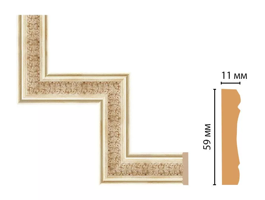 Декоративный угловой элемент DECOMASTER 164-1-281 (300*300мм)